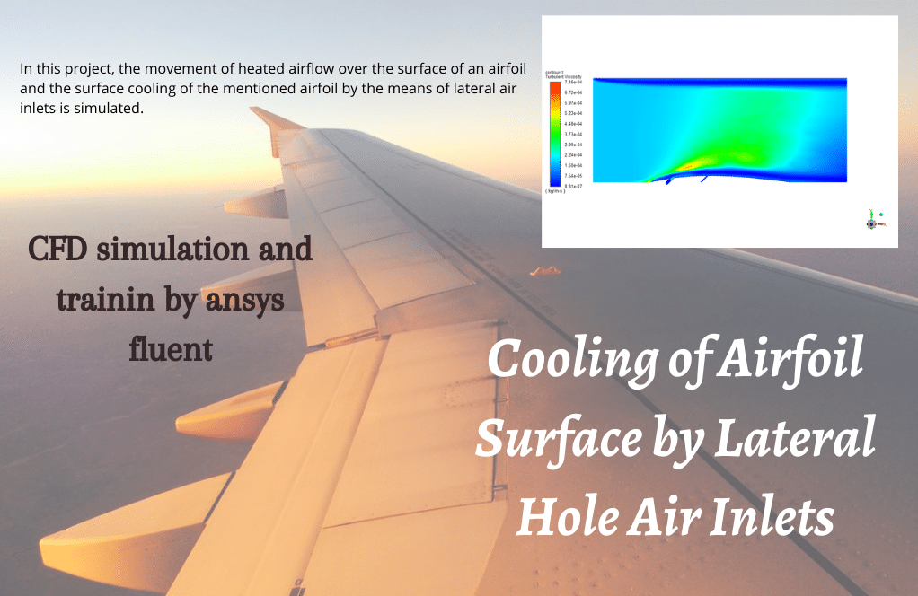 Cooling of Airfoil Surface by Lateral Hole Air Inlets