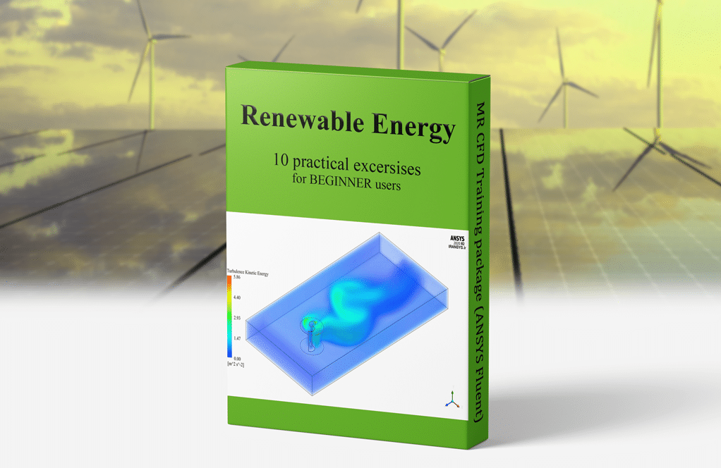 Renewable Energy CFD Training Package, Beginners, 10 Practical Exercises