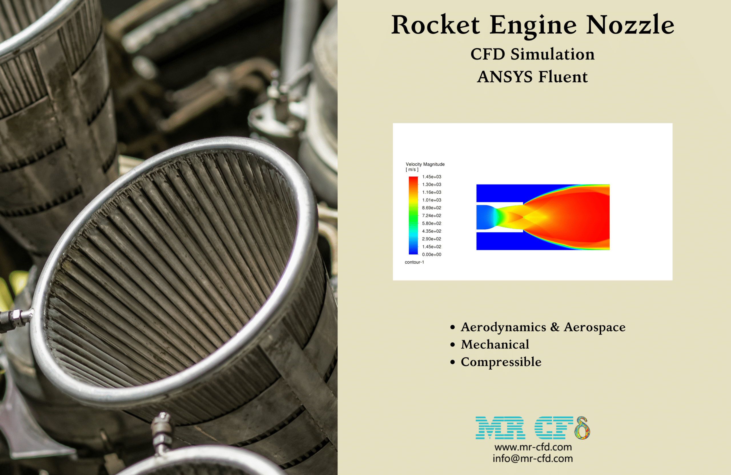 Rocket Engine Nozzle CFD Simulation Training