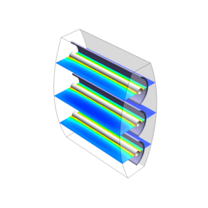 S2S Radiation Model, Radiative Space Heater CFD Simulation - MR CFD