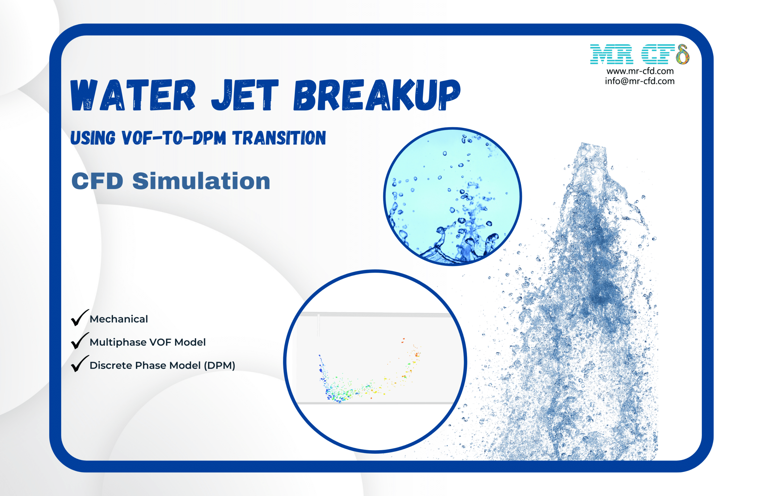 Water Jet Breakup Using VOF-to-DPM Transition