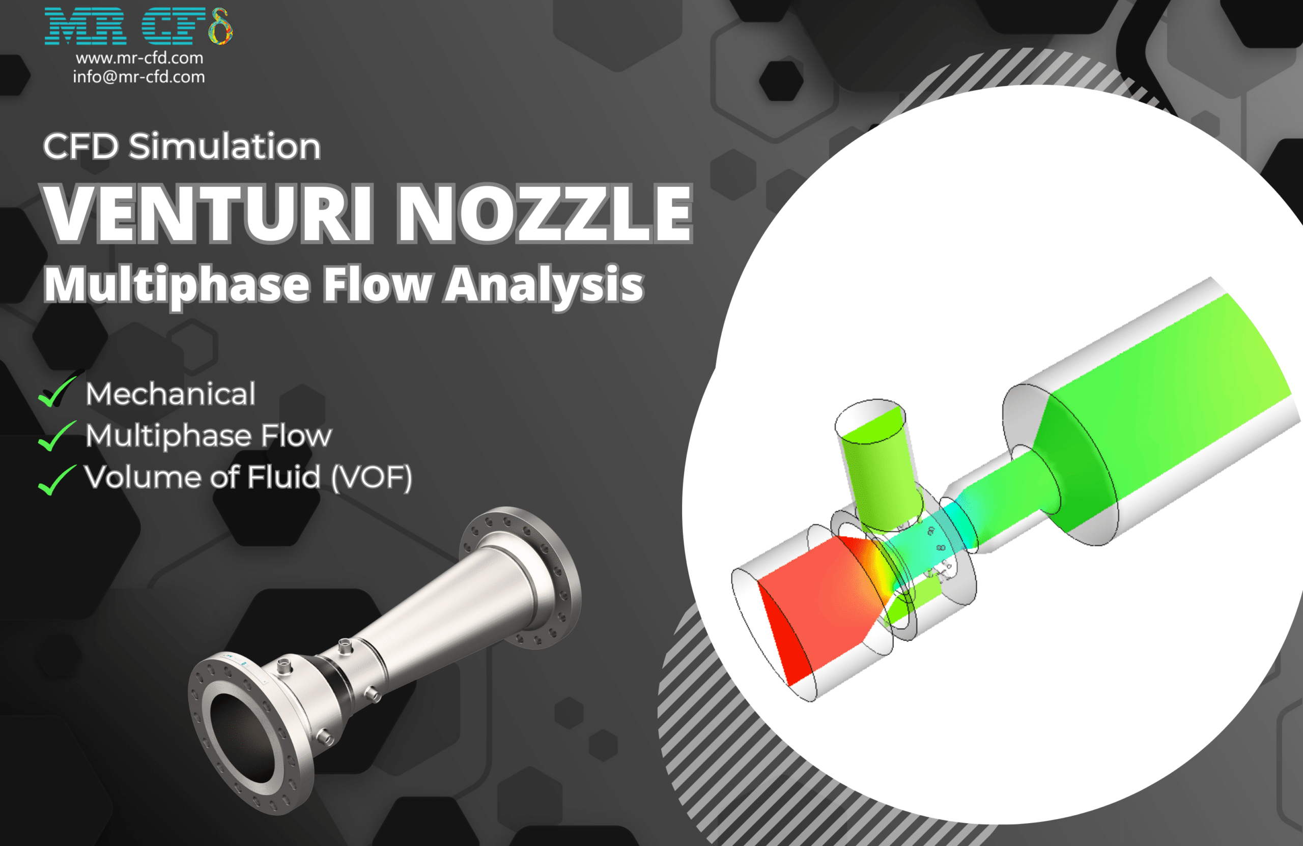 Venturi Nozzle Multiphase Flow Analysis