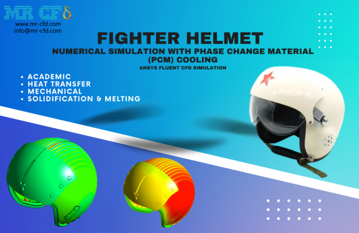 Fighter Helmet Numerical Simulation With Phase Change Material Pcm Cooling