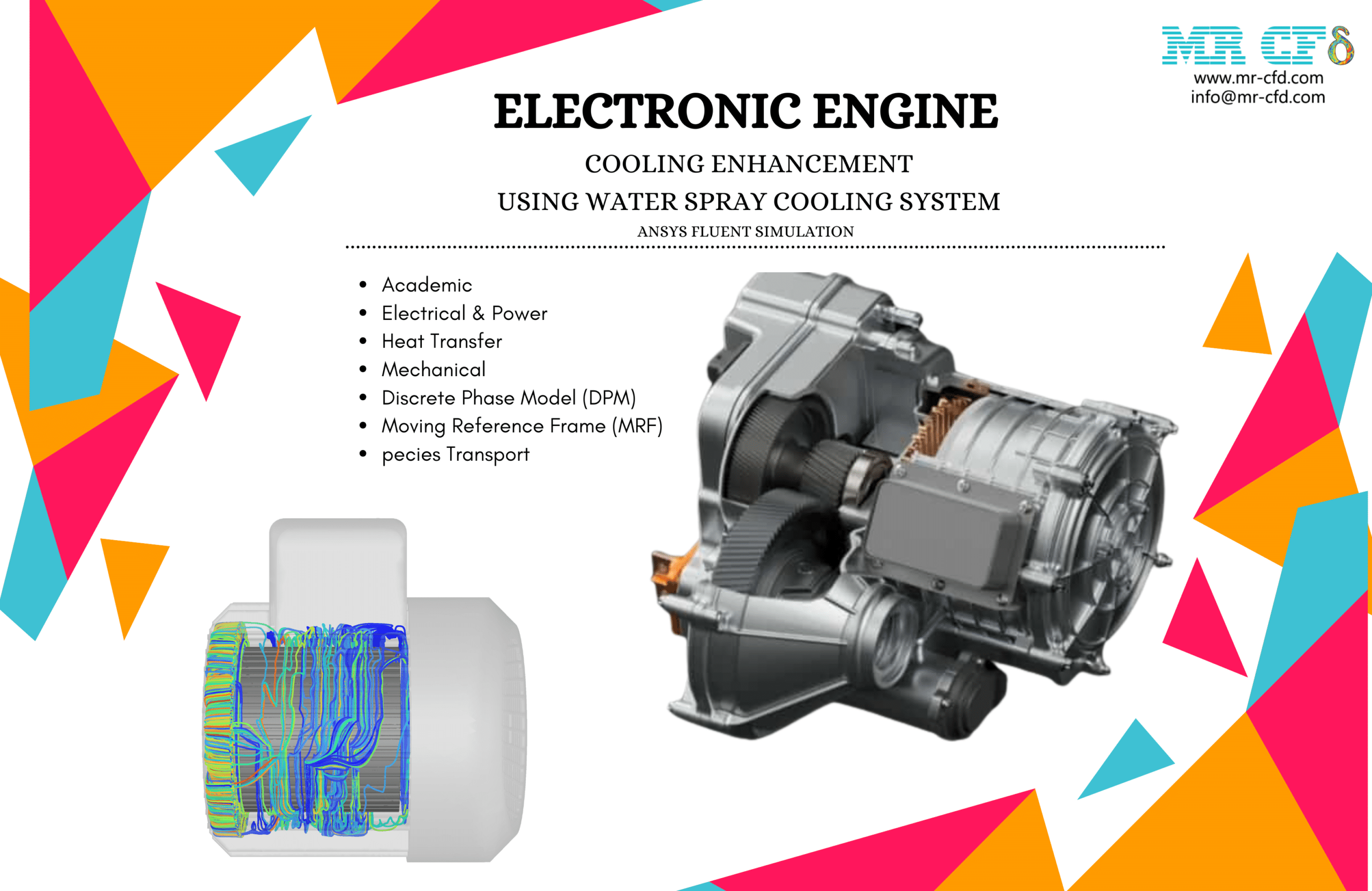 Electronic Engine Cooling Enhancement Using Water Spray Cooling System