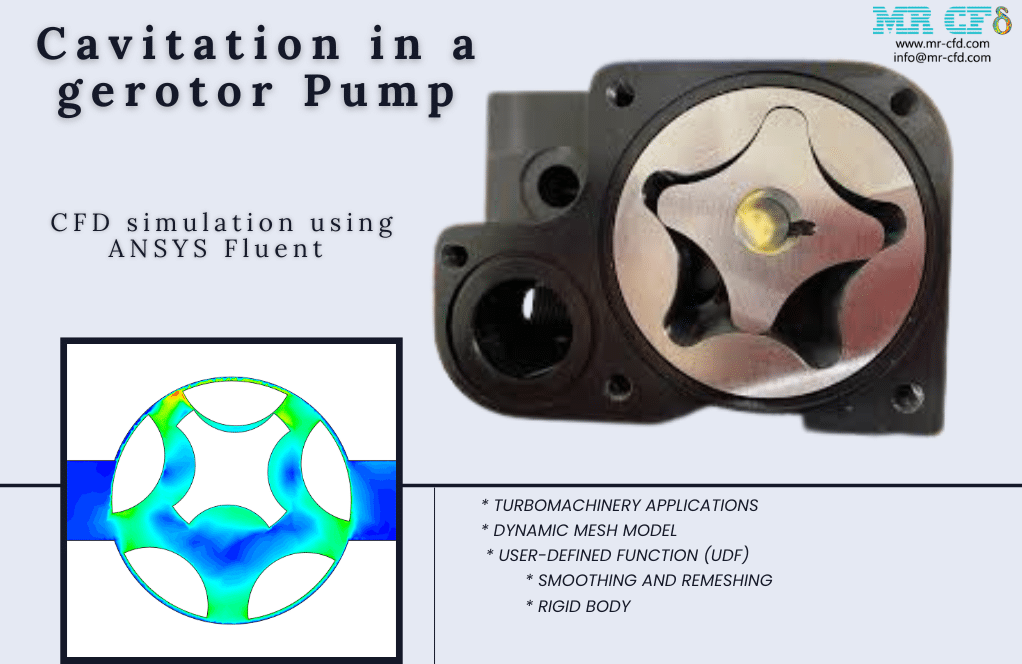 Numerical Investigation of Cavitation Phenomena in a 2D Gerotor Pump Using ANSYS Fluent