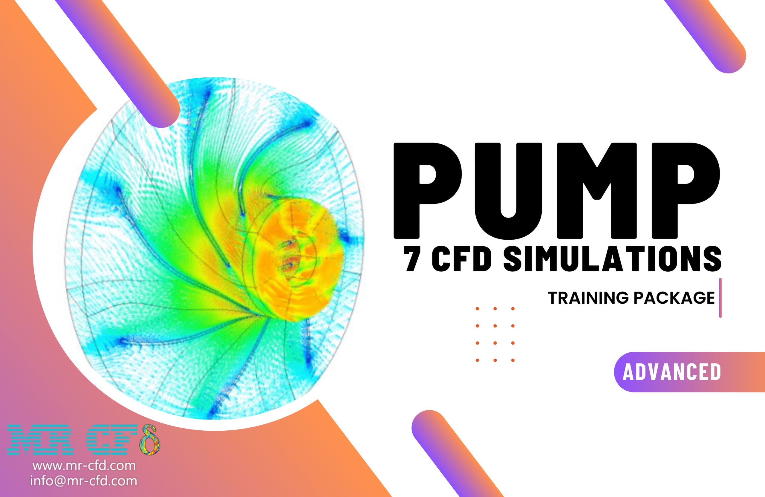 Pump: ANSYS Fluent Training Package, 7 Advanced CFD Simulations